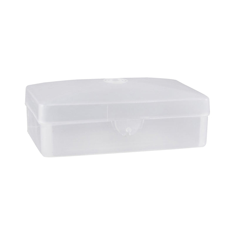 Dukal Corporation Dukal Dawnmist Soap  Soap Box, Plastic with Hinged Lid, Clear, Holds Up