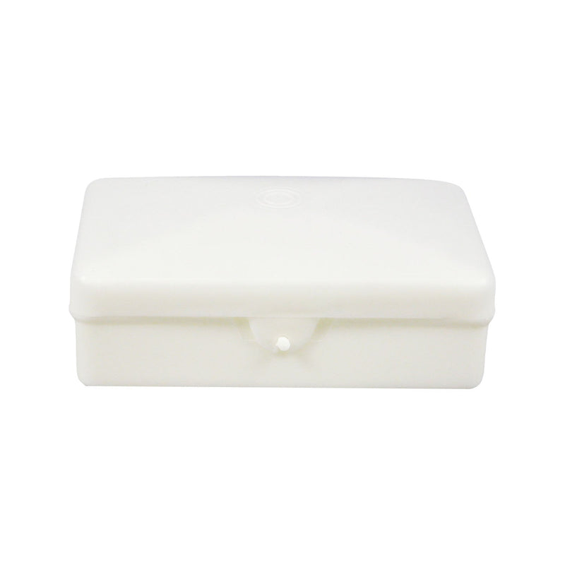 Dukal Corporation Dukal Dawnmist Soap  Soap Box, Plastic with Hinged Lid, Ivory, Holds Up