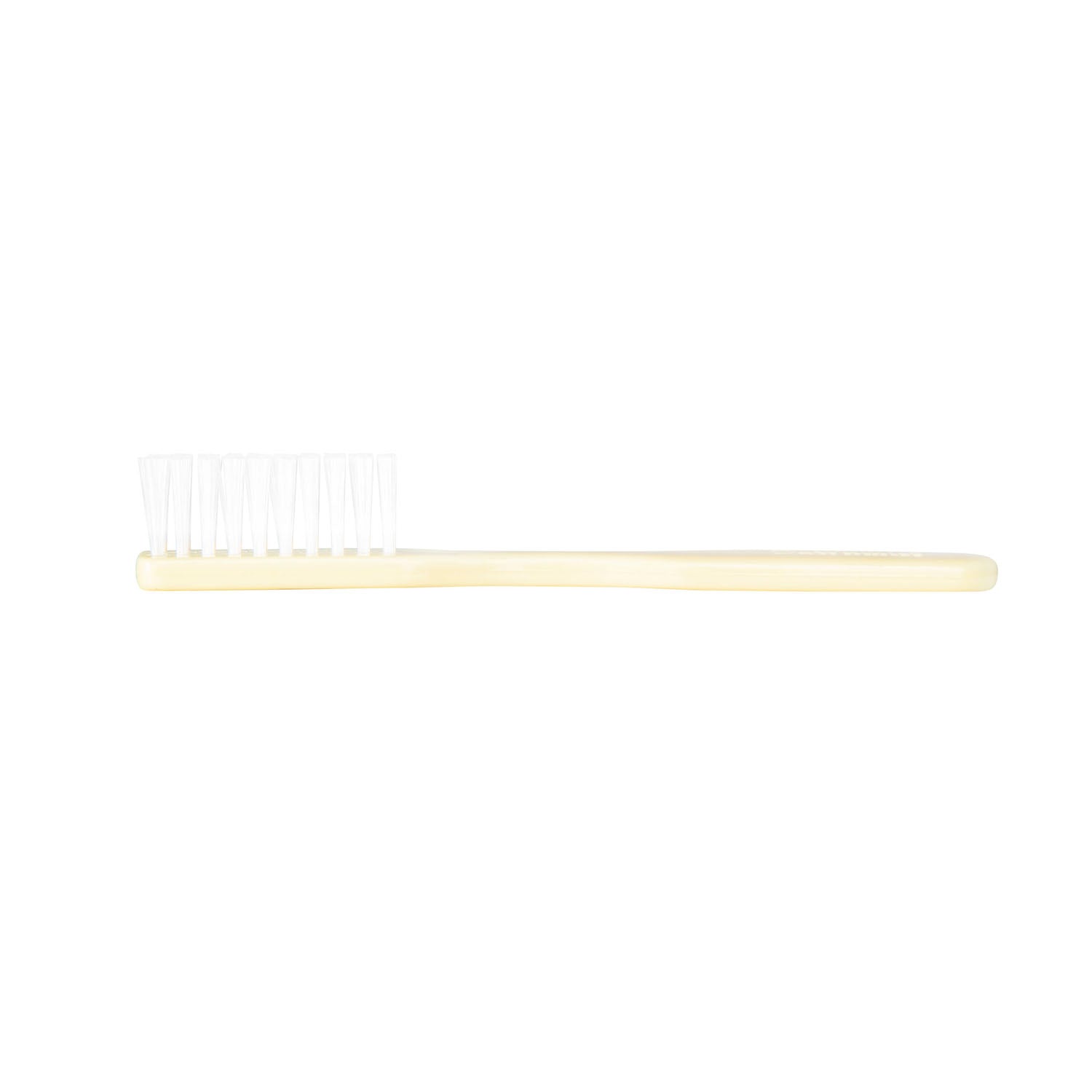 Dukal Corporation Dukal Dawnmist Toothbrush  Toothbrush, 30 Tuft, Ivory Handle, White Nylon Bri