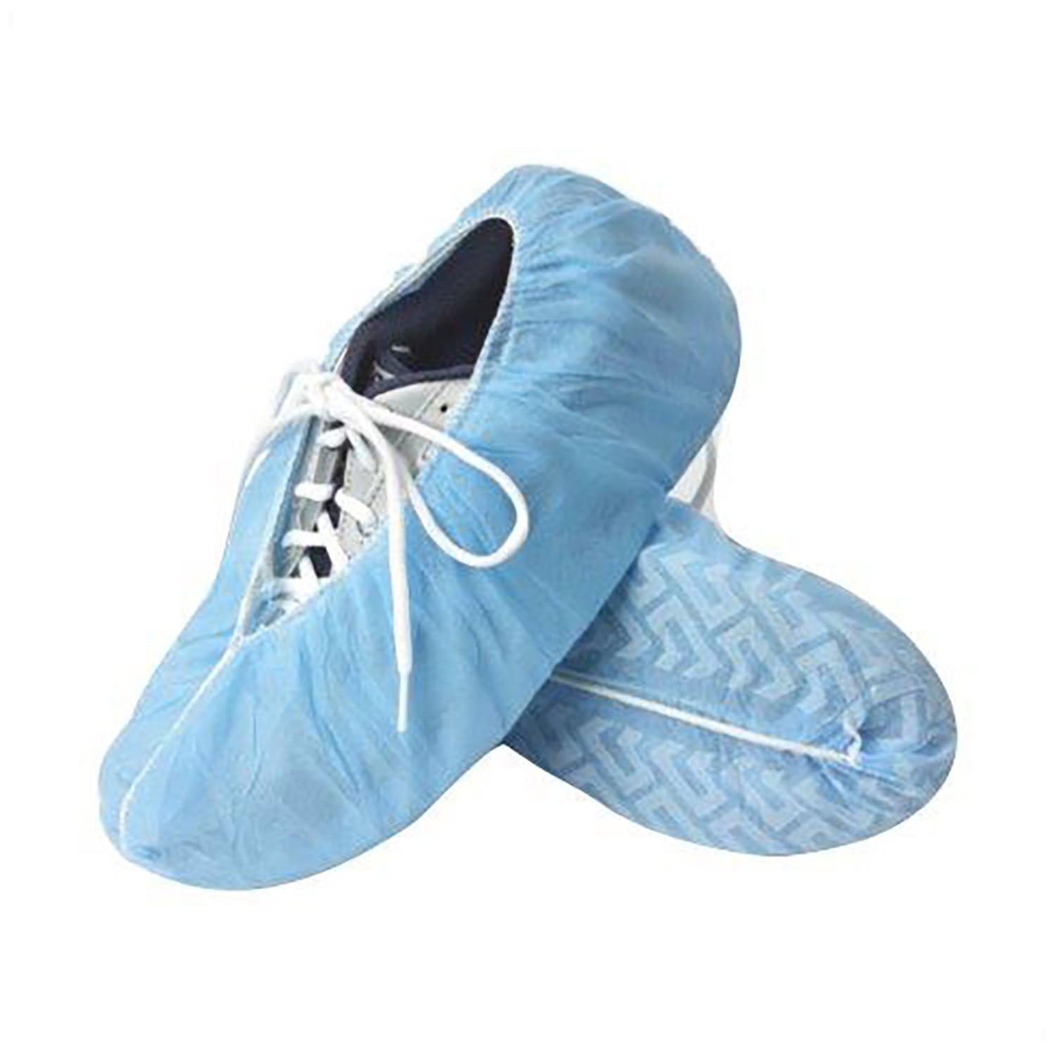 COVER SHOE ANTI-SKID NON-WOVENBLU 100/BG 10BG/CS