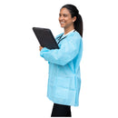 Dukal Corporation Dukal Unipack FitMe Lab Jacket  FitMe Lab Jackets, Medium, Sky Blue, 10/bg