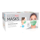 MASK FACE LEVEL 1 EAR-LOOP GRNFLEX 50/BX 20BX/CS