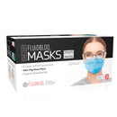 Dukal Corporation Dukal Procedure Masks  Mask, Ear Loop, Level 3, Anti-Fog, Blue, 40/bx, 20