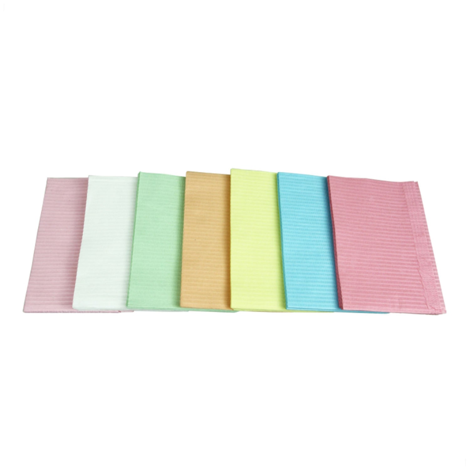 Dukal Corporation Dukal Unipack Exam Room Accessories  Bib, 13" x 18", 2-Ply Tissue + Poly, White, 500/cs