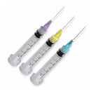 COMBO IRRIGATION SYRINGE 3CC27G NOTCHED YEL 100/BX