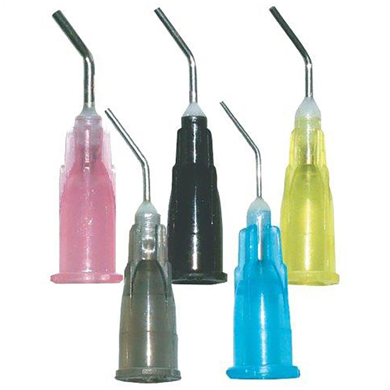 Dukal Corporation Dukal Unipack Dental Procedure Items  Pre-Bent Dispensing Tips, 20 Gauge, Black, 100/bx