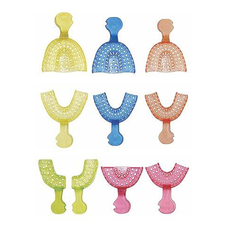 Dukal Corporation Dukal Unipack Impression Trays & Supplies  Color-Brite Impression Trays, Perforated,