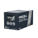 BATTERY PROCELL INTENSEALKALINE 9V 12/BX 6BX/CS