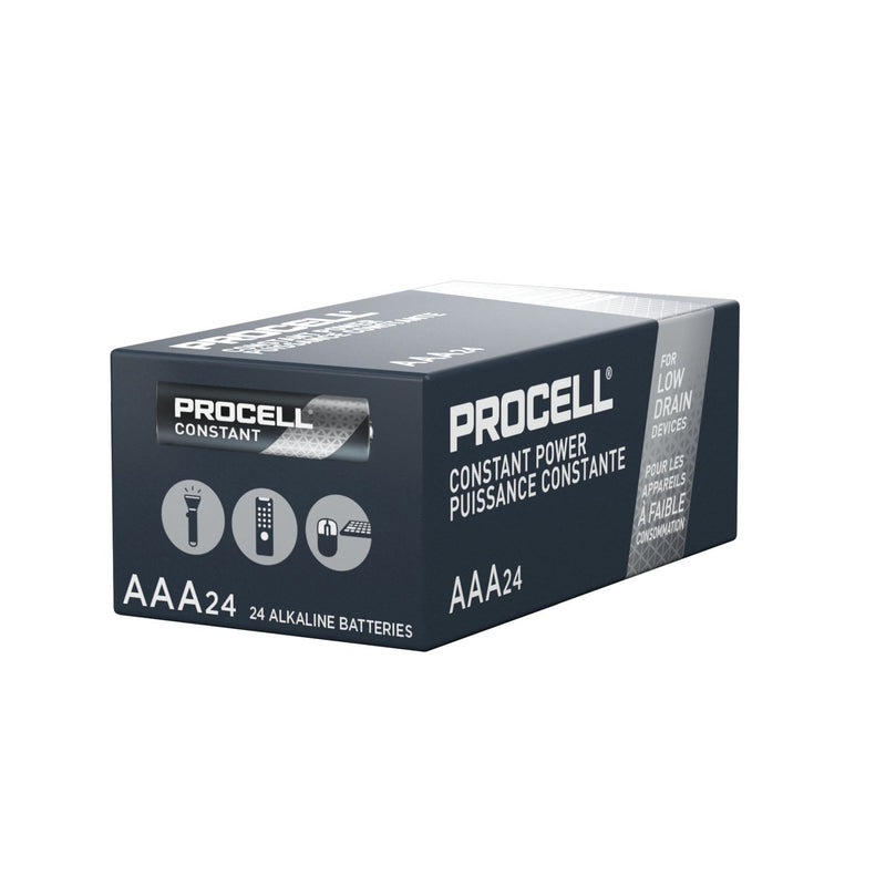 Duracell  Procell Alkaline Battery  Procell Intense Battery, Alkaline, AAA, 24/bx, 6bx