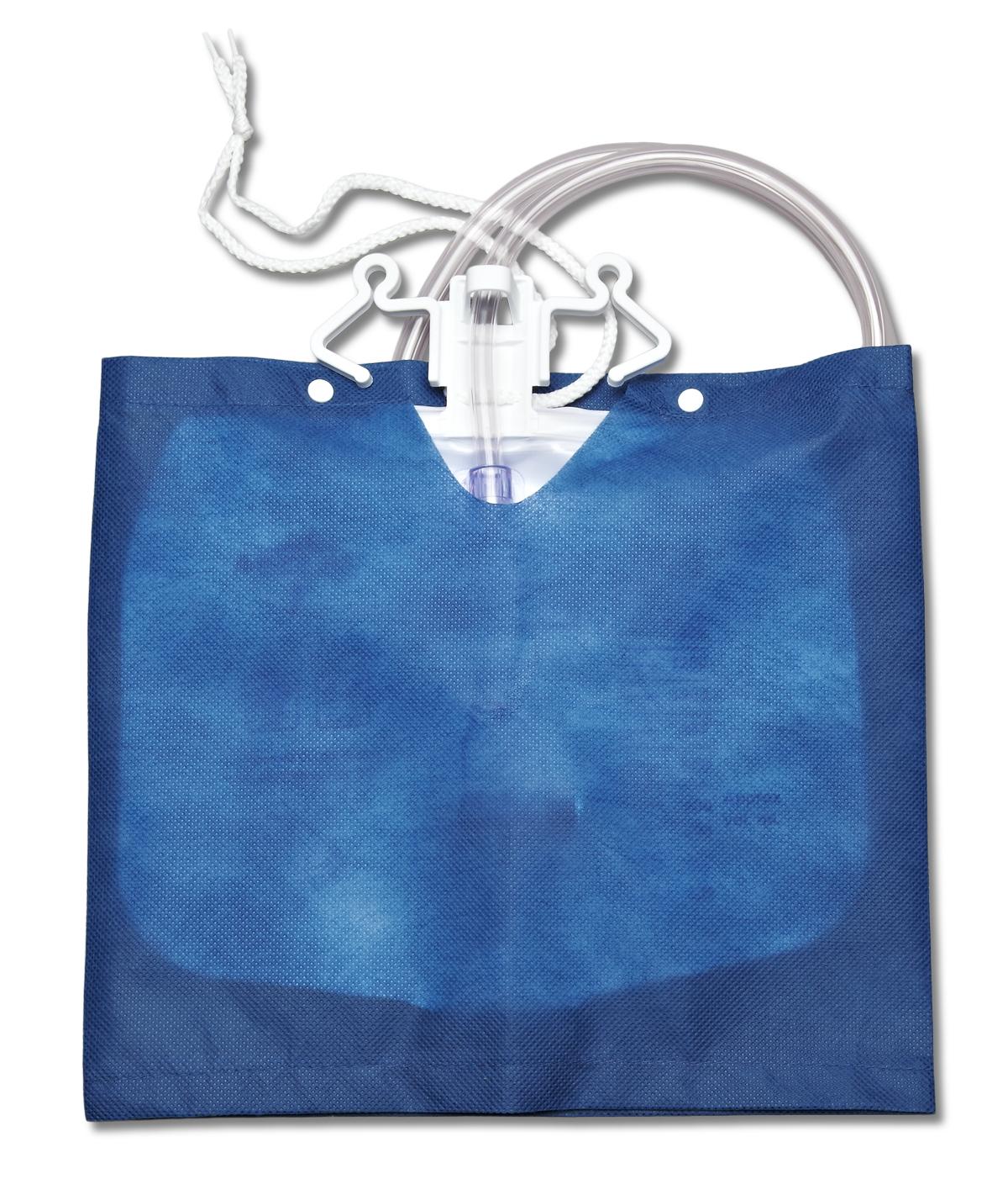 Bag Cover Medline Fabric, Blue For Urinary Low Bed Drain Bag DYND15215 (20/CS)