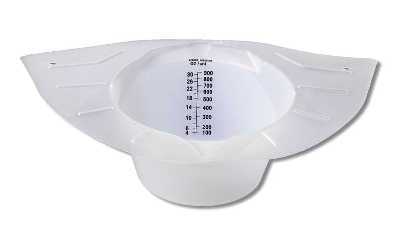 Medline Commode Specimen Collector 900 mL (30 oz.) Without Closure Unprinted NonSterile (DYND36600 / CS) 