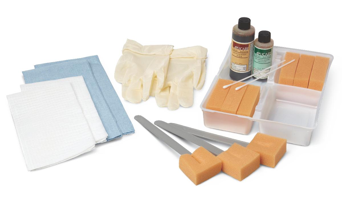 Medline Wet Skin Scrub Tray E Kit (DYND70372 / CS) 