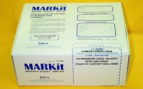 Rape Evidence Kit MARKit 4 Kits Test Tube