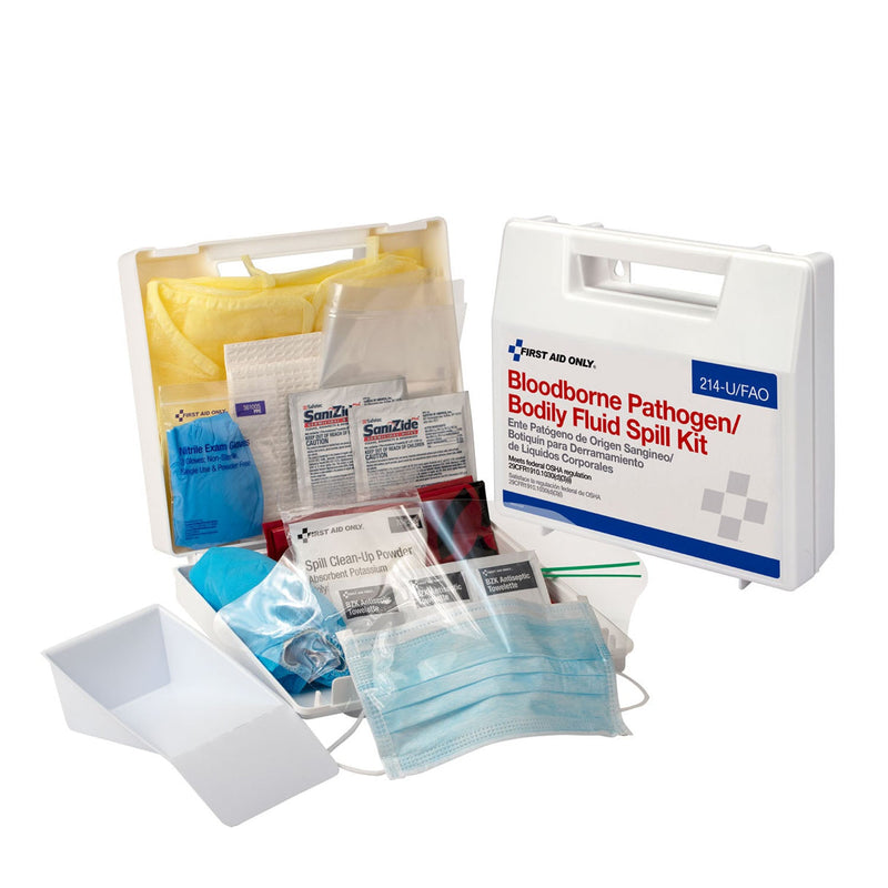 First Aid Only/Acme United Corporation First Aid Only/Acme United Spill Clean Up Kit  BBP Spill Clean Up Kit, Plastic Case