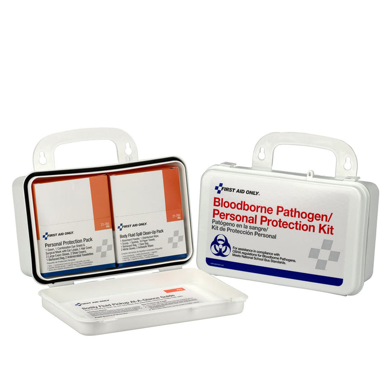 First Aid Only/Acme United Corporation First Aid Only/Acme United Spill Clean Up Kit  BBP Unitized Spill Clean Up Kit, Plastic Case