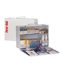 CABINET FIRST AID ANSI APLUS2SHELF METAL W/MEDS (DROP)