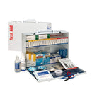 CABINET FIRST AID ANSI BPLUS2SHELF METAL W/MEDS (DROP)