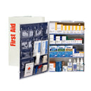 CABINET METAL 4 SHELF FIRSTAID ANSI BPLUS W/MEDS (DROP)
