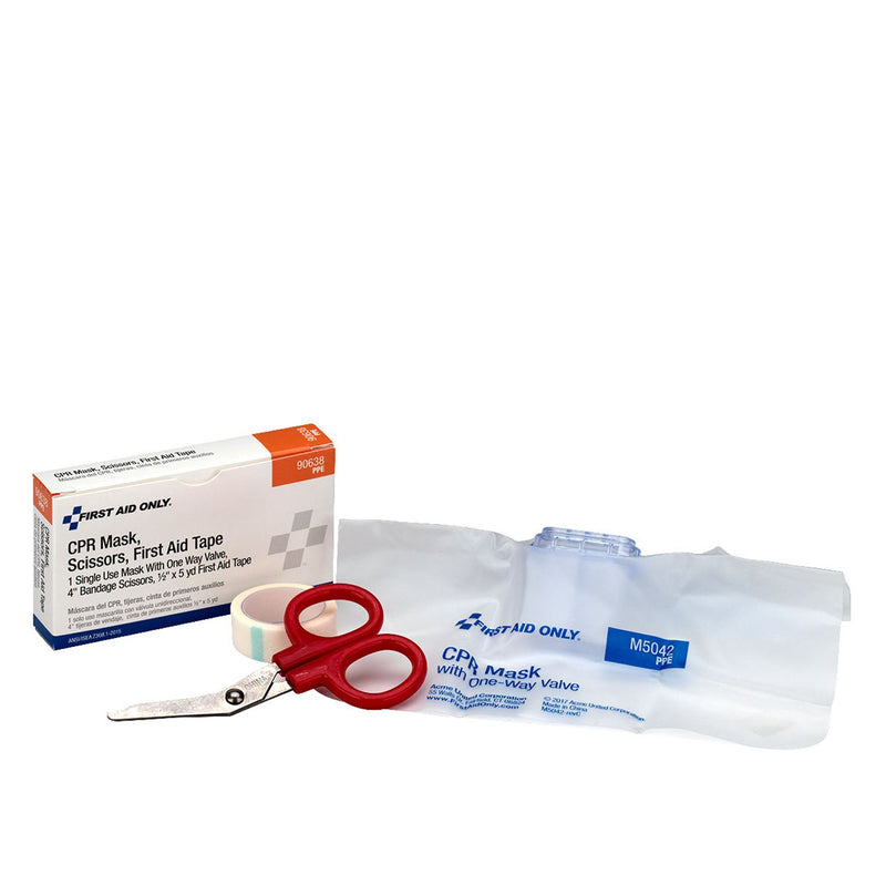 First Aid Only/Acme United Corporation First Aid Only/Acme United Cpr Kit  CPR Mask, Scissors, Tape Roll, 1ea/bx