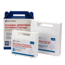 ANSI/OSHA COMPLIANCE PK 50PERSON FIRST AID AND BBP(DROP)