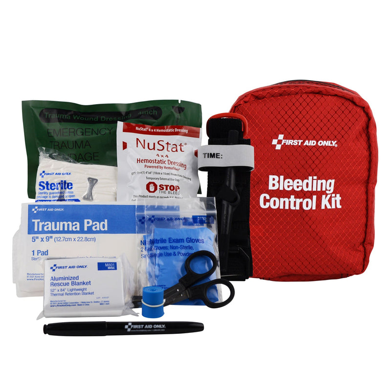 First Aid Only/Acme United Corporation First Aid Only/Acme United Bleeding Control Kits  Bleeding Control Kit, Standard, Fabric Case