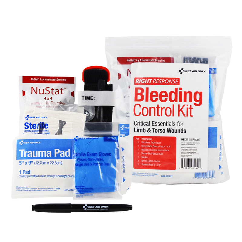 First Aid Only/Acme United Corporation First Aid Only/Acme United Bleeding Control Kits  Bleeding Control Kit, Core Pro