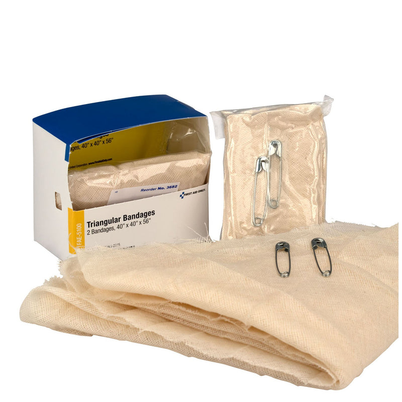 First Aid Only/Acme United Sc Refill Items For Kits  SC Refill, Includes: Triangular Bandage, 2/bx