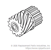 RPI GXG007 Drive Gear