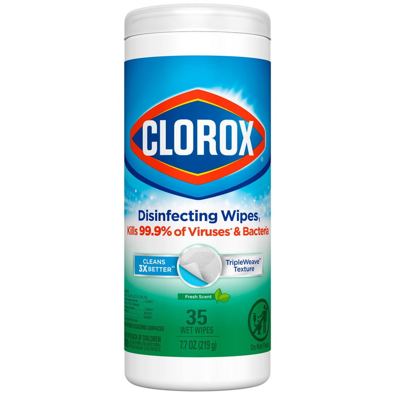 Clorox Sales Company Clorox Commercial Solutions Disinfecting Wipes  Clorox Disinfecting Wipes, Bleach Free Cleaning Wi