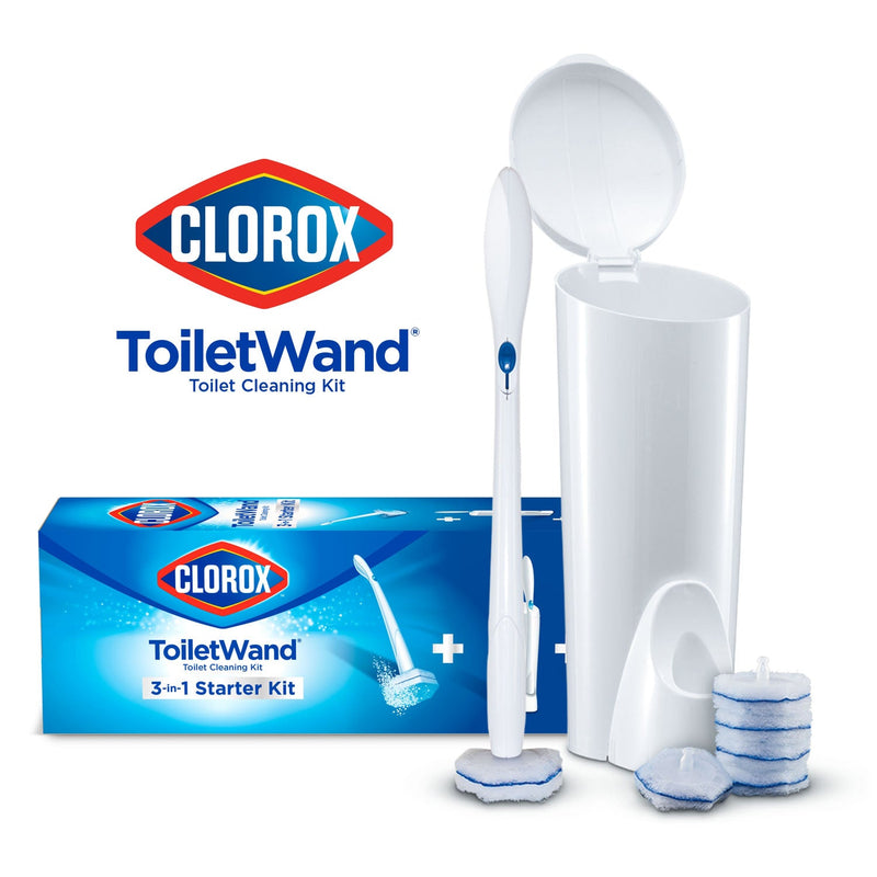 Clorox Sales Company Clorox Toilet Bowl Cleaner  Clorox ToiletWand Disposable Toilet Cleaning Syste