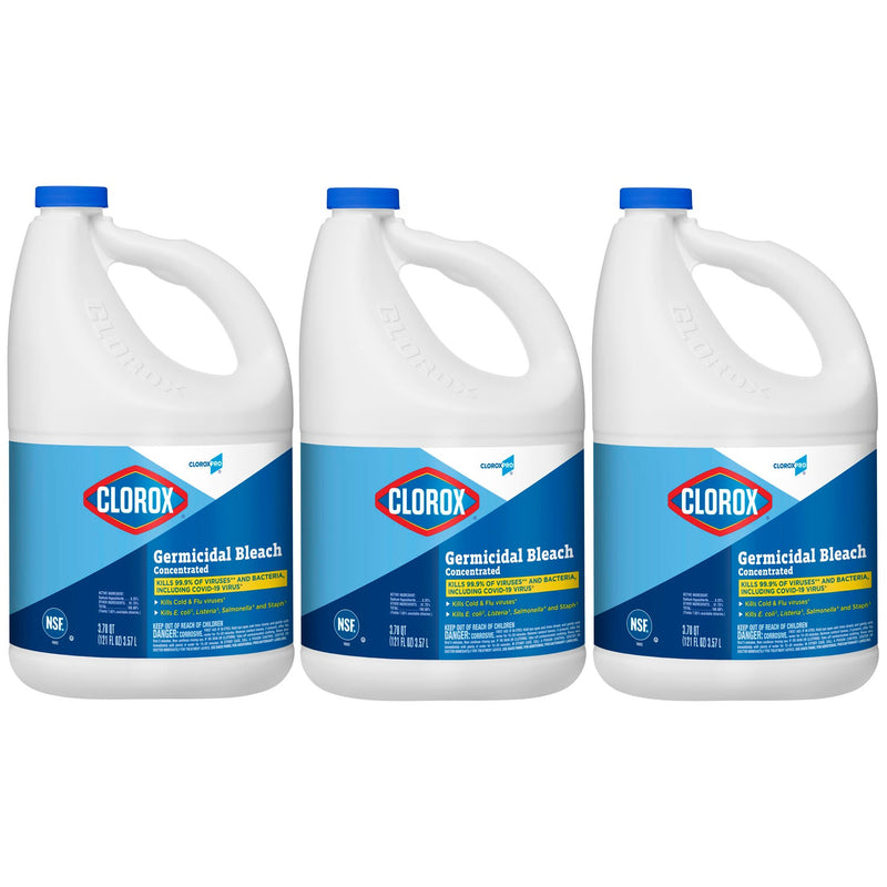 Clorox Sales Company Clorox Healthcare Bleach Germicidal Cleaners  CloroxPro Clorox Germicidal Bleach, Concentrated,