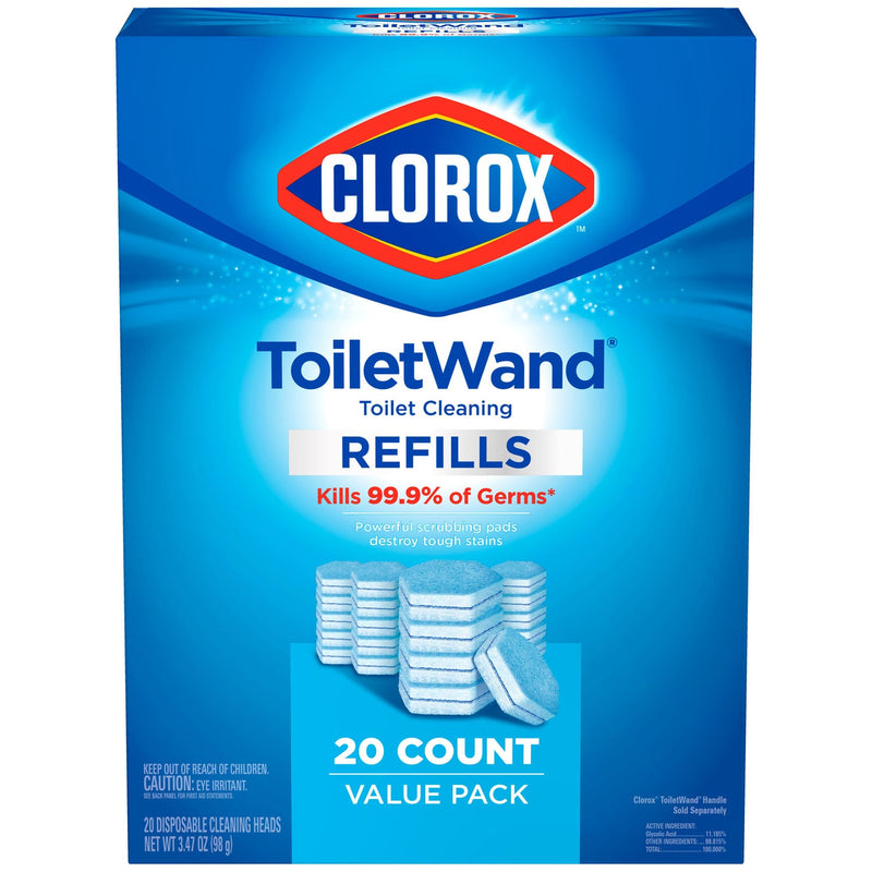 Clorox Sales Company Clorox Toilet Bowl Cleaner  Clorox ToiletWand Disinfecting Refill Disposable W