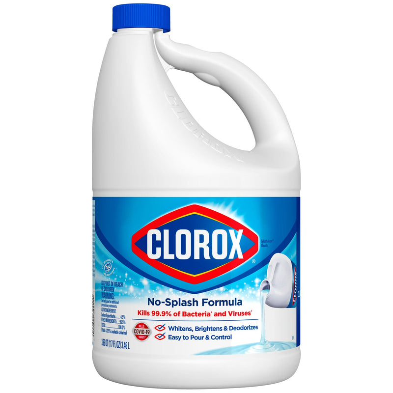 Clorox Sales Company Clorox Bleach  Clorox Splash-Less Bleach, Disinfecting Bleach, Re