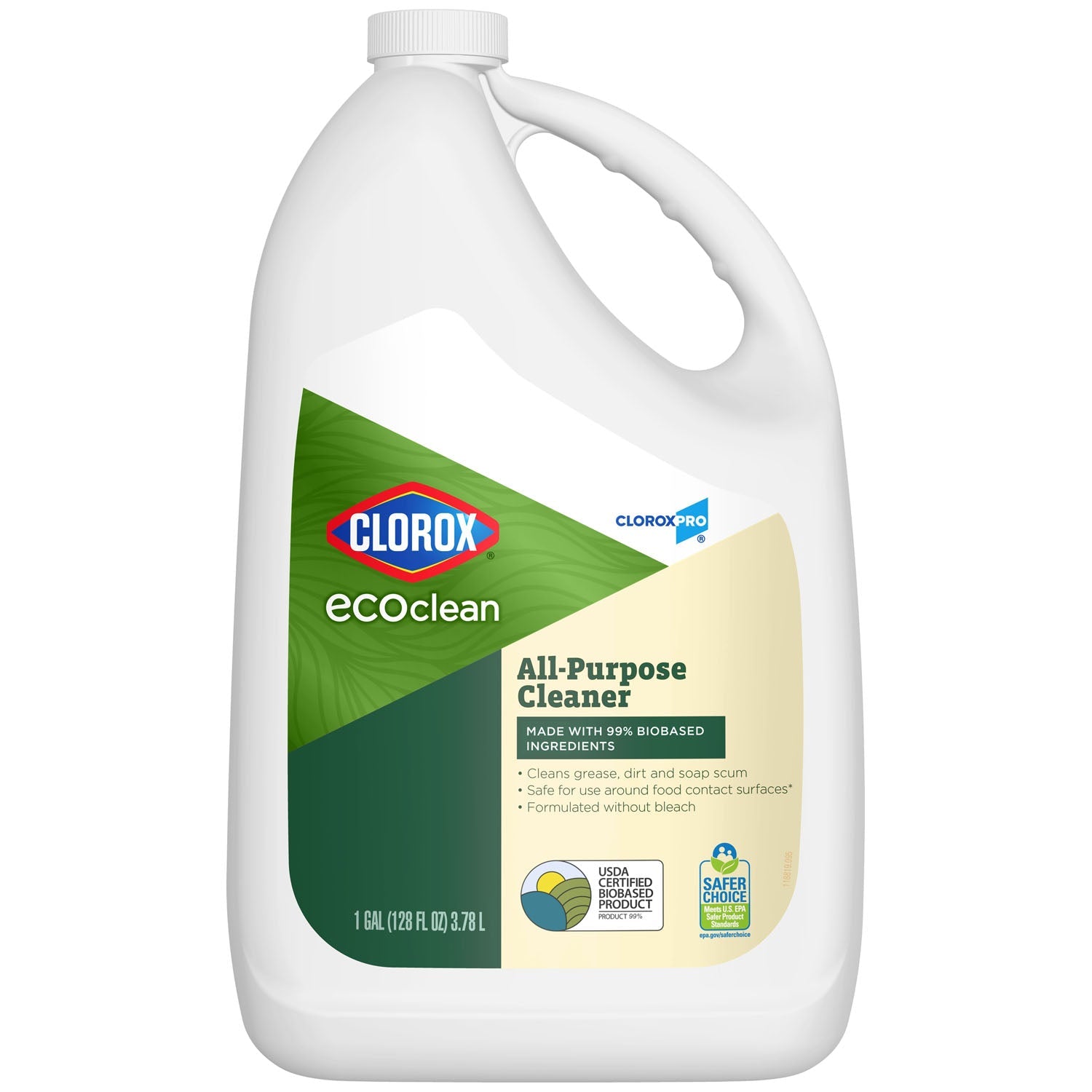 Clorox Sales Company Clorox Ecoclean All Purpose Cleaner  Cleaner, 128 oz, 4/cs
