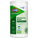 Clorox Sales Company Clorox Ecoclean Disinfectant Cleaner  Disinfecting Wipes, 75 ct, 6/cs