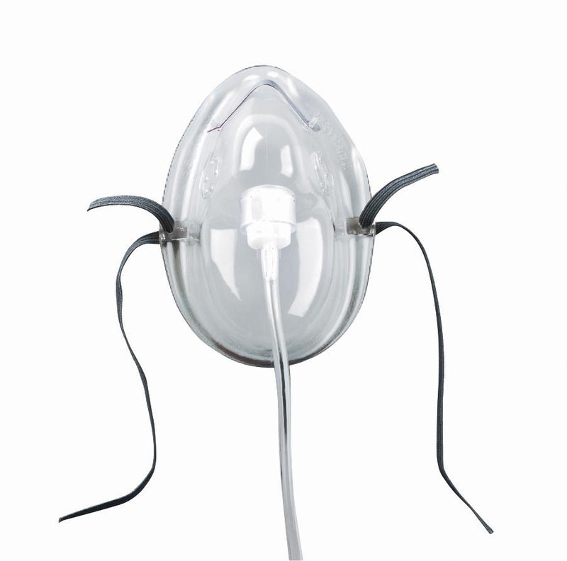 Medline Oxygen Mask Hudson RCI Elongated Style Pediatric Adjustable Head Strap / Nose Clip (HUD1042 / CS)