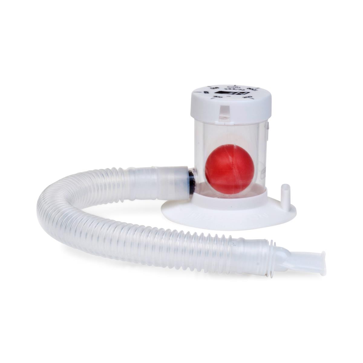 Medline Single Flow Rate Incentive Spirometer Hudson RCI Universal 200 to 1200 mL Without One Way Valve (HUD1750 / CS)