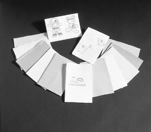 Graham Medical Tissue/Polyback Towels  Blue, 13½" x 18", 2-Ply, 500/cs (12 cs/plt) (70184