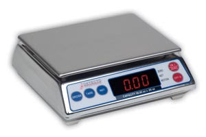 Detecto Electronic Digital Portion Control Scale  All Purpose Scale, 20 lb Capacity, 6.75" X 5.25"