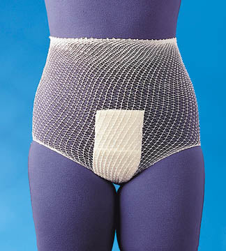 Gentell Surgilast® Pre-Cut Tubular Elastic Dressing Retainer  Retainer-Perineum-Panty-Large-X-Large-20-bx