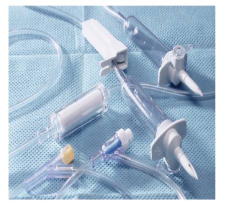 Primary IV Administration Set Kawasumi Gravity 1 Port 20 Drops / mL Drip Rate Without Filter 84 Inch Tubing Solution Without Flow Regulator 