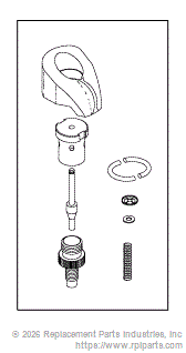 RPI KVK040 Depressurization Valve Kit 
