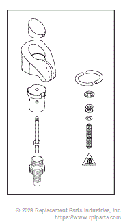 RPI KVK043 Depressurization Valve Kit 
