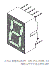 RPI LMD036 Numeric Display Led 