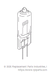 RPI LMP609 Lamp (17V, 95W) 