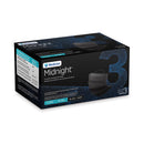 Medicom, Inc. Medicom Midnight Proceedure Facemasks  L 3, 50/bx, 10bx/cs