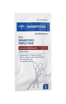 Impregnated Swabstick 70% Strength Isopropyl Alcohol Individual Packet Sterile (250/CS)