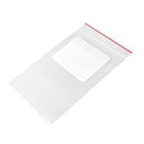 BAG RED LINE ZIP CLOSR CLR W/4X6 4MIL 100/PK 10PK/CS