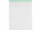 BAG GREENLINE ZIP CLOSURE4X6 100/PK 10PK/CS