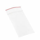 BAG RED LINE ZIP CLOSURE CLEAR2X3 2MIL 100PK 10PK/CS
